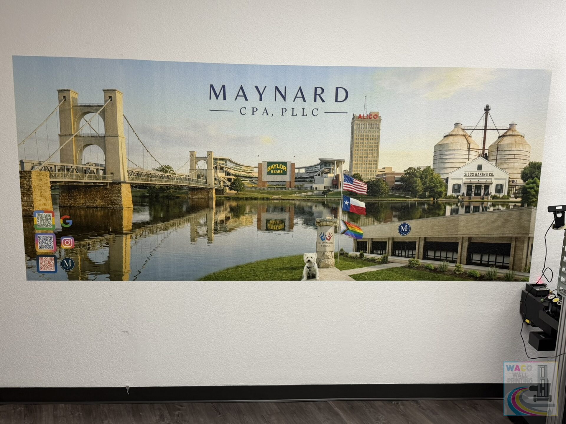 Maynard CPA — original 4×8 print, first iteration